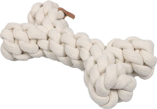 D&d Home - Flostouw - Hond - Dente Rope Toy S - 19cmx10mm Beige - 1st