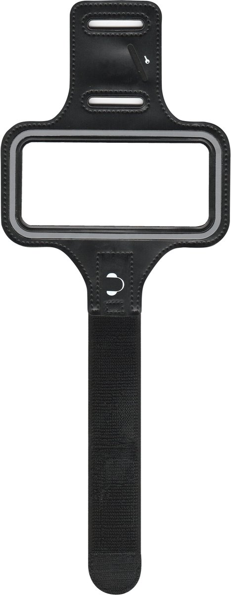 Rixus - Ultrabestendige Sport Fit armband - Telefoonarmband - Zwart - Riem - Verwijderbaar - Wasbaar - Compatibel met lichtgewicht cases - Telefoongrootte tot 5,5 ''