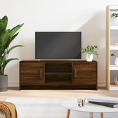 The Living Store TV-meubel - Trendy - Tv-meubels - Afmetingen- 102 x 30 x 37.5 cm - Kleur- Bruineiken