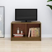 The Living Store Stereokast - TV-meubel - 70x33x42 cm - honingbruin