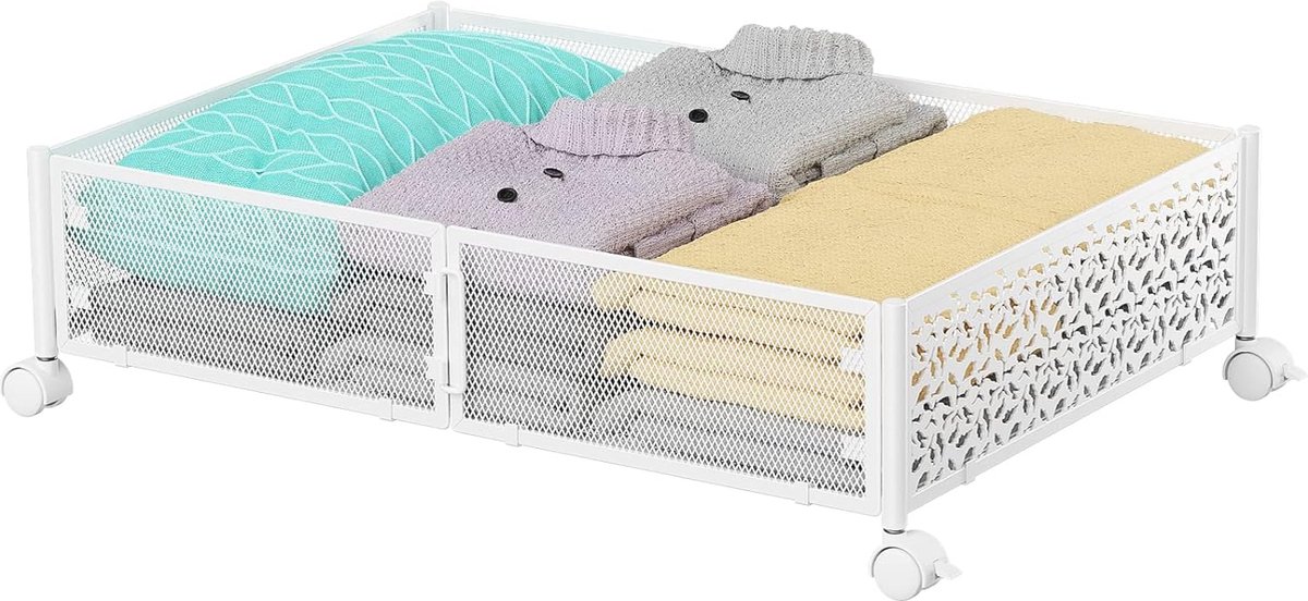 Onder het bed opslagcontainers met wielen, onder Onder het bed opslagcontainers met wielen, onder