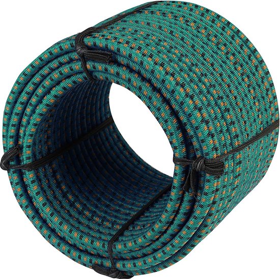 Corde élastique élastique pour couverture de piscine 8 mm, 25 m