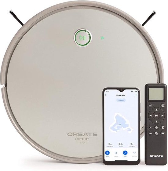 NETBOT S40 TOOL - Robotstofzuiger Smart 4000Pa