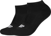 Skechers - Chaussettes basses sneaker - Hommes / Femmes - Tissu éponge - Arch Support - Zwart - 39-42