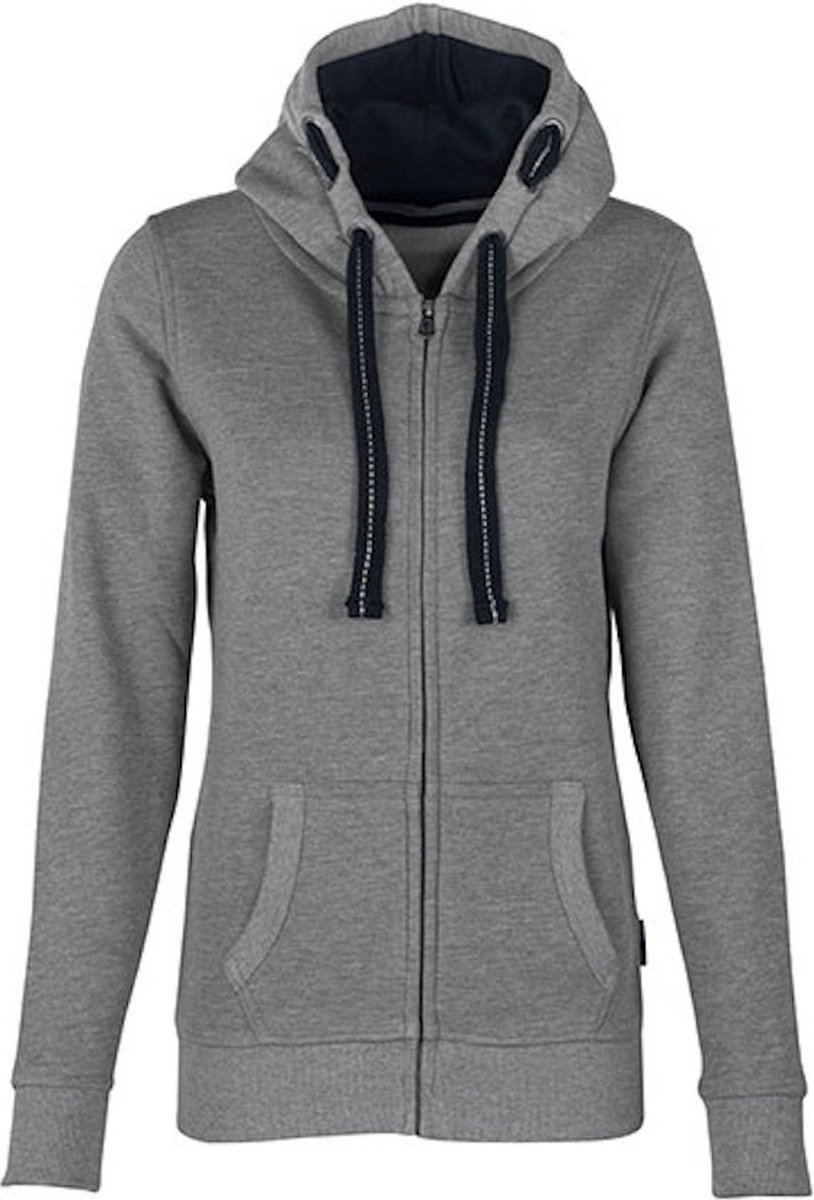 HRM - Women´s Hooded Jacket - Grey Melange - XS