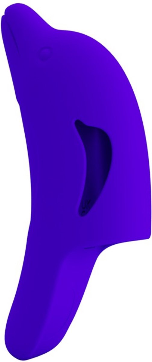 Pretty Love - Delphini - Vinger Vibrator - Paars - Siliconen - USB Oplaadbaar - 10 standen