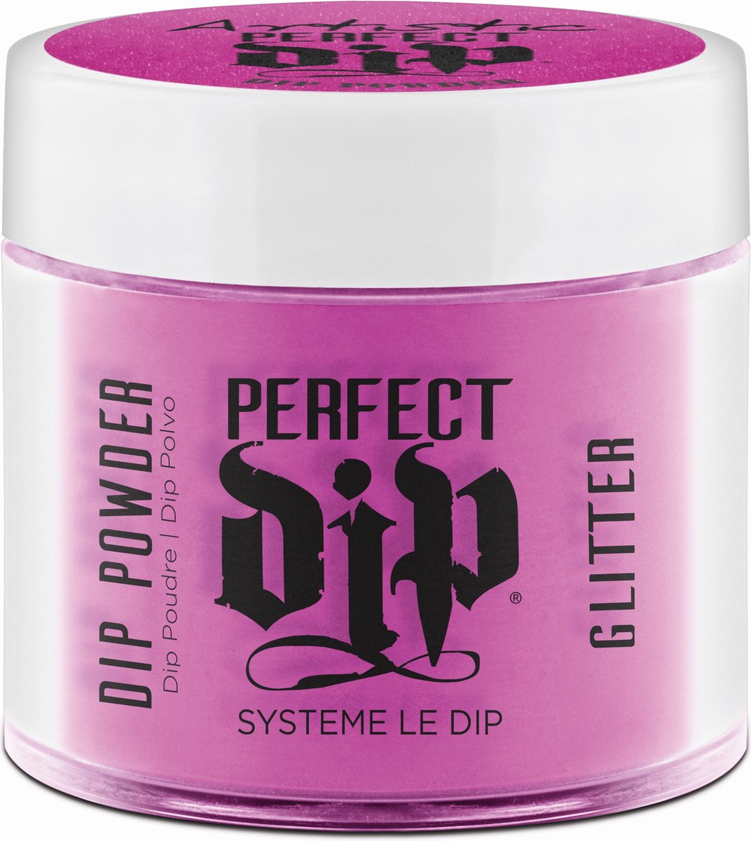 Goedkoopste Artistic Nail Design Perfect Dip Poeder 'DON'T BE SHADY' (Fuchsia Neon Shimmer