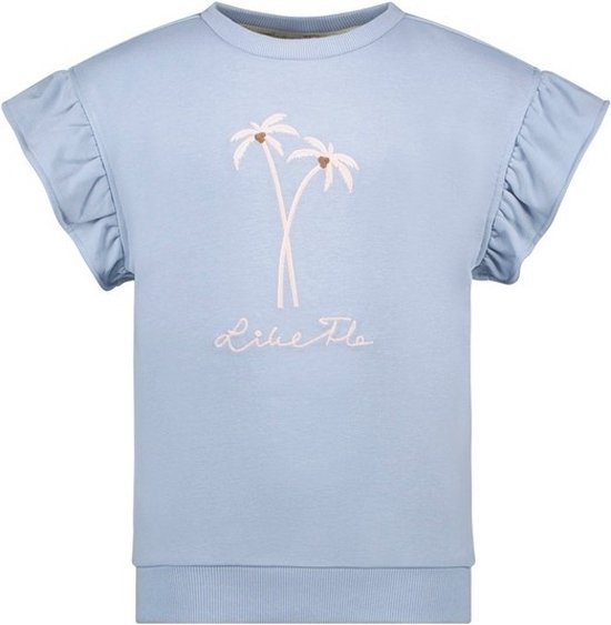 Like Flo - Top - Ice blue - Maat 122