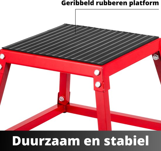 Set De 4 Boxes Pliométriques Retrospec - 30,5cm à 76,2cm - Structure Acier - Surface Antidérapante - 158kg Max