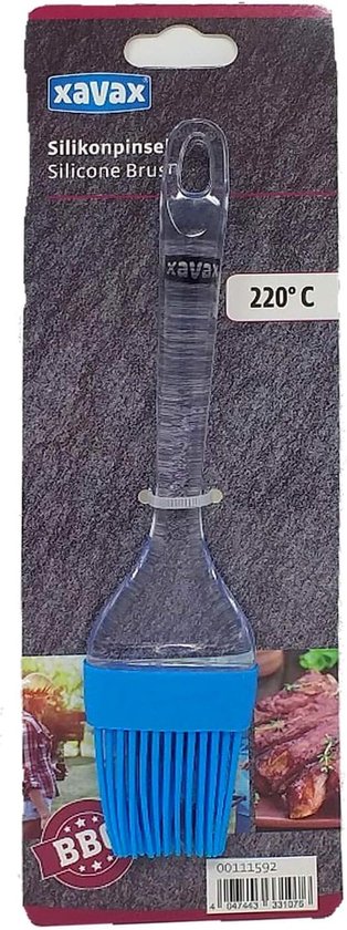 Thermohauser siliconen borstel 2,5 cm borstelbreedte - Praktische