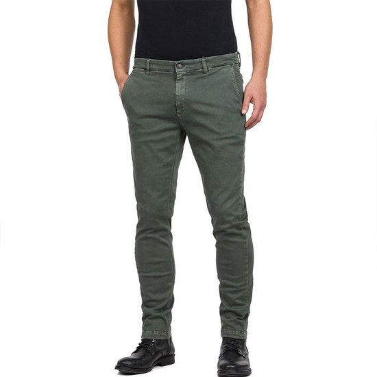 REPLAY M914Y.000.8366197 Jeans - Heren - Military Green - W32 X L30