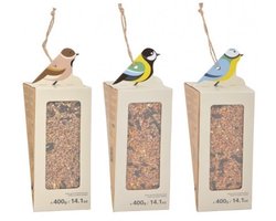 Buiten vogelvoer mix 3x 400 gram - voedersilo strooivoer