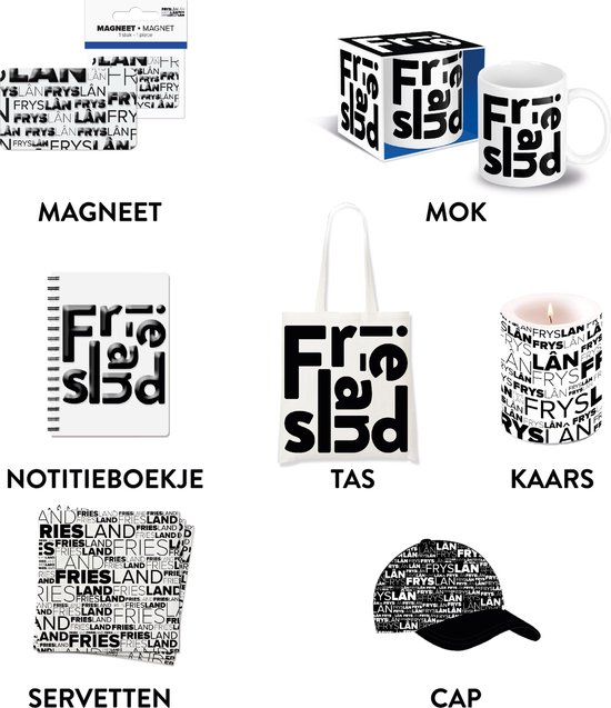 Friesland voordeelpakket - Souvenirs Nederland - Cadeau man en vrouw