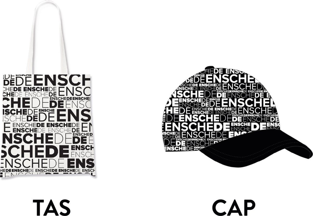 Enschede pet & tote bag - Voordeelpakket - Souvenirs Nederland
