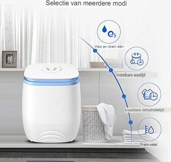 Gratyfied - Petite machine à laver - Machine à laver portable - Machine à laver  pliable