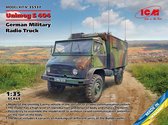 1:35 ICM 35137 Unimog S 404 - German Military Radio Truck Plastic Modelbouwpakket