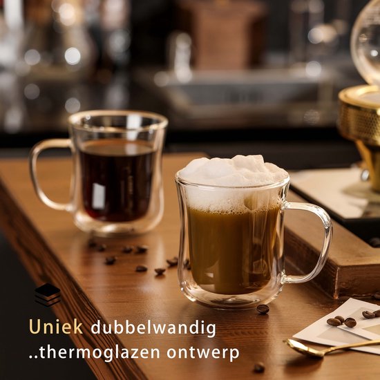 Dubbelwandige glazen, set van 2 aanbieding bij Wibra