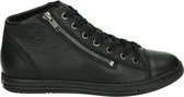 AQA Shoes A8405 - VeterlaarzenHoge sneakersDames sneakersDames veterschoenenHalf-hoge schoenen - Kleur: Zwart - Maat: 40