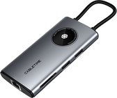 Cabletime - 8 in 1 Multi USB-C Hub adapter - 4K - HDMI - Ethernet - ook geschikt voor MacBook