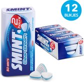 Smint Clean Breath Peppermint Pepermunt Snoep - Verfrissing - Suikervrij - 12 blikjes