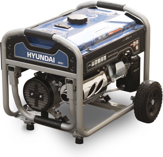 HYUNDAI generator 3 kW - 7 pk - benzine - 4-takt luchtgekoeld - Hyundai
