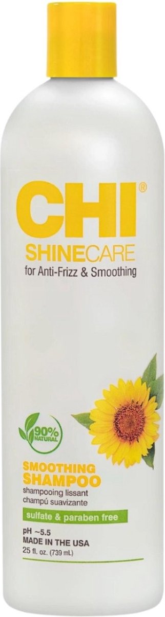 CHI ShineCare - Smoothing Shampoo 739ml - Normale shampoo vrouwen - Voor Alle haartypes