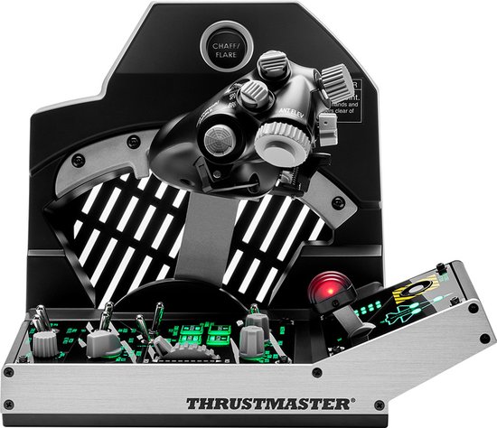 Thrustmaster Viper TQS Mission Pack voor PC - Metalen Throttle Quadrant Systeem en Bedieningspaneel - Hall EffectPrecisie - 64 Actieknoppen - Thrustmaster