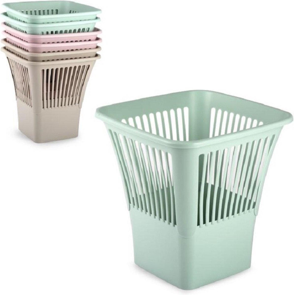 Tendance Badkamer Prullenbak/afvalbak 103 - Blauw - 5 Liter
