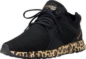 Ariat Dames Sneaker Fuse Trainer - maat 41 - black mesh/leopard print