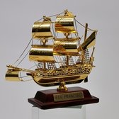 Vintage Nautical Maritiem Miniatuur Bootje "San Francisco"