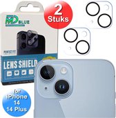 Lens protector voor iPhone 14 / iPhone 14 Plus - gehard glas Screenprotector - Camera lens beschermer - 2 stuks- transparant