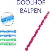Doolhof Balpen | Puzzel Pen | Roze
