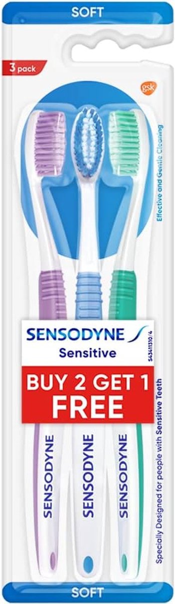 Goedkoopste Sensodyne Sensitive Tandenborstel - 2 1 Borstels