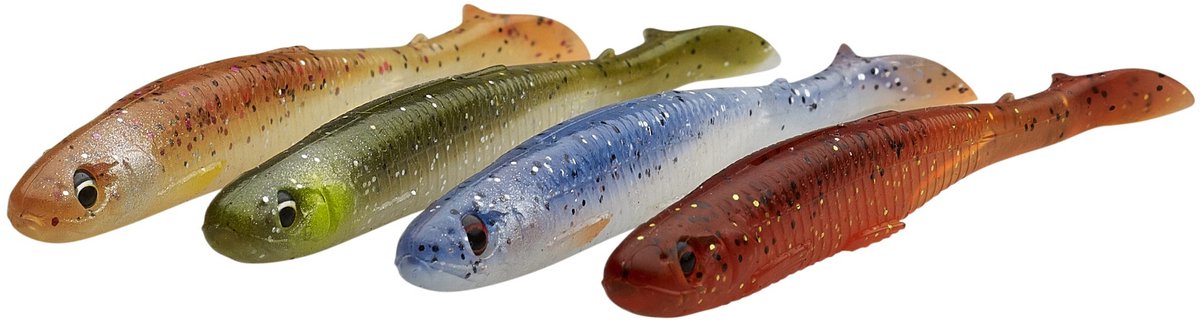 Savage Gear - SLENDER SCOOP SHAD - 11 cm - 7 g - CLEAR WATER MIX