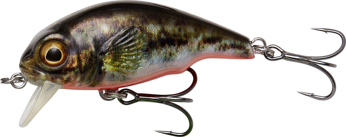 Savage Gear - 3D GOBY CRANK SR - 5 cm - 6.5 g - FLOATING UV RED AND BLACK