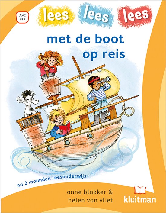 Lees lees lees &ndash; Met de boot op reis &ndash; Anne Blokker