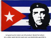 Vlag 150x90CM - Che Guevara - Vrijheid - Human rights - EI CHE - Ernesto - Guevara Freedom Flag - Hasta La Victoria Siempre - Polyester Vlag