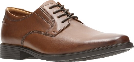 Clarks - Heren schoenen - Tilden Plain - G - Bruin - maat 10
