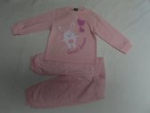 Pyjama - 2 delig - Meisje - Roze - Hartjes - 6 maand 68