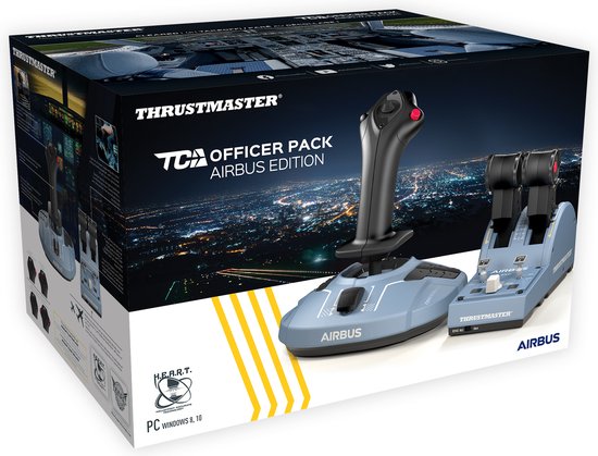 Thrustmaster Airbus Edition Noir, Bleu USB Joystick Analogique