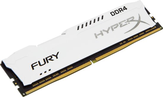 Kingston HyperX FURY White 8GB DDR4 2666MHz - voor desktop-pc's | bol