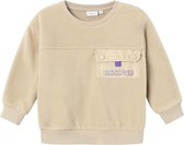 Name it Sweater fleece Humus - NMMNABANNO - Maat 80