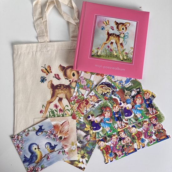 Poeziealbum cadeauset (roze)