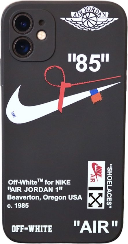 Coque iPhone 12 Nike Air Jordan x Off- White – Zwart | bol
