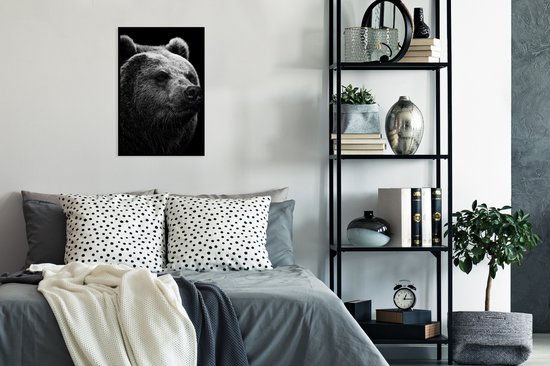 Cadre photo avec poster - Ours - Clair - Zwart - 40x60 cm - Cadre poster