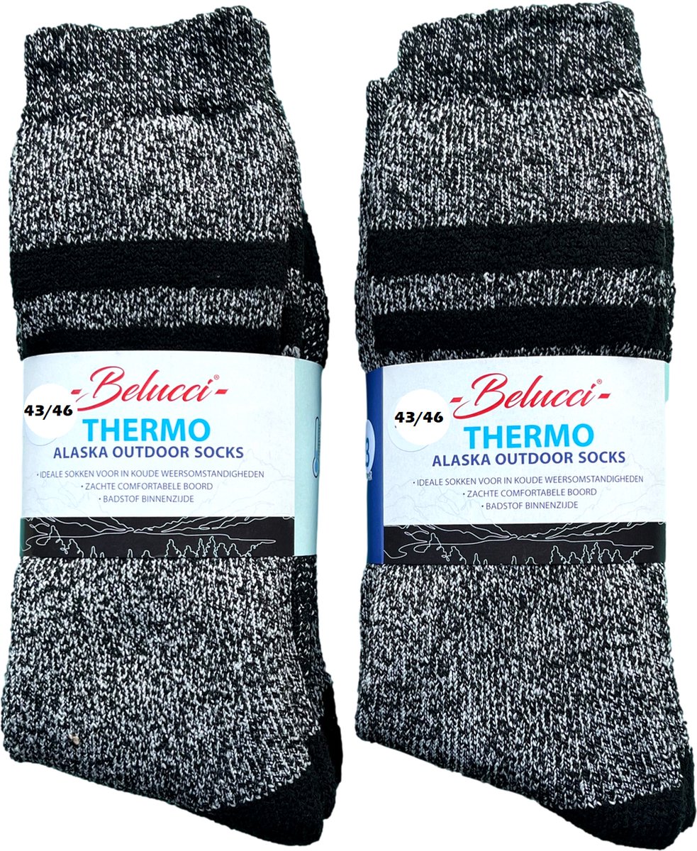 Belucci Thermo Werksokken , Extreme Sokken Voor Extreme Weersomstandigheden  6 Paar... | bol.