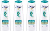 Shampooing Dove - Hydratation Daily - 4 x 250 ml