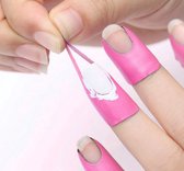 Hiden | Nail Wraps - Nagel Wraps - Nagelstickers - Nail Art Set - Manicure Set - Nail Art Tools | U-vorm - 10 stuks