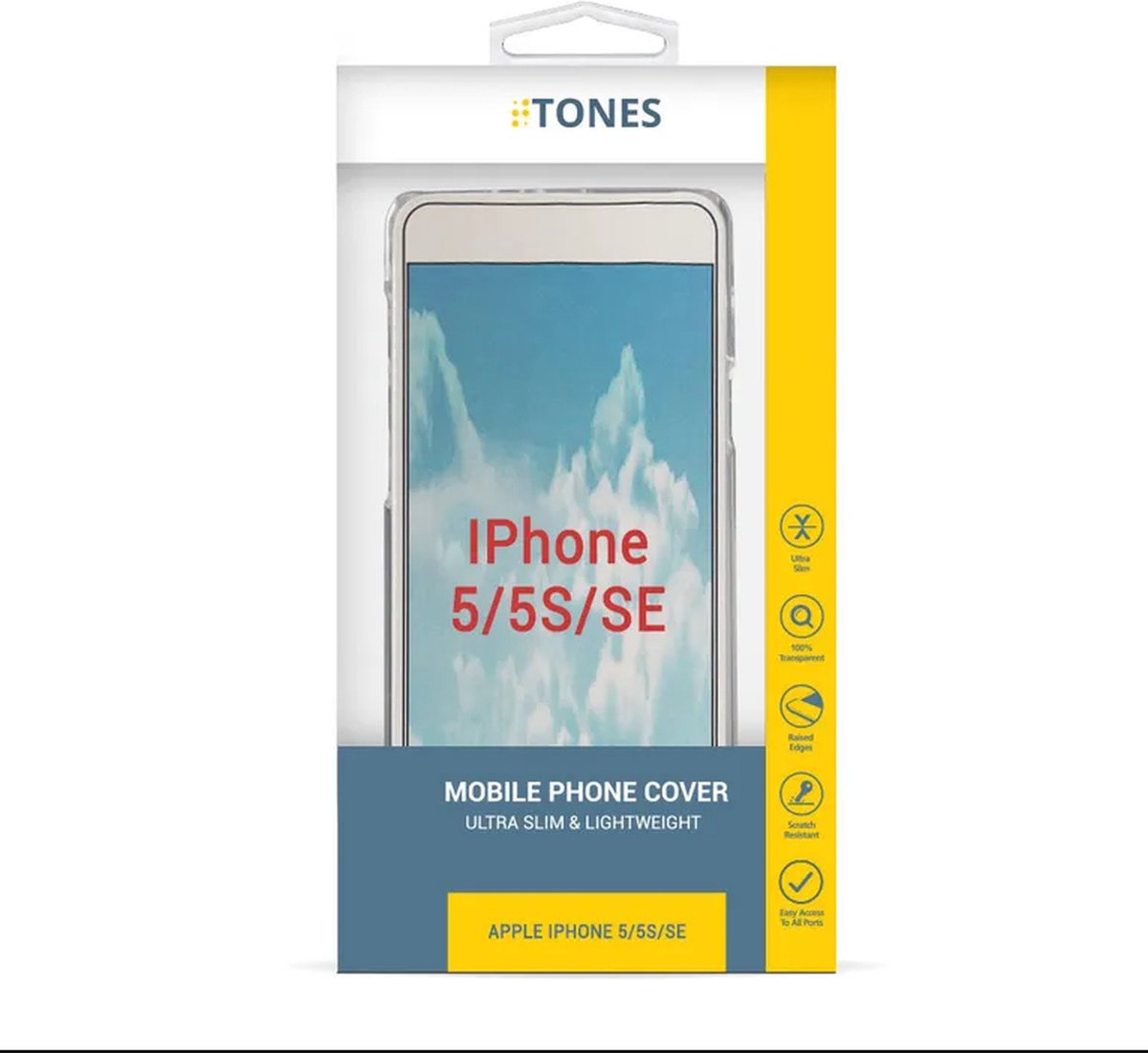 Tones | Backcover voor iPhone 5/5S/SE