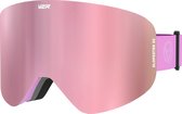 Vizer Blush Slopester - Roze Skibril Dames - Anti-condens - Wisselbare lens